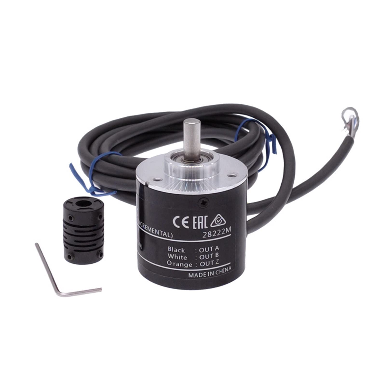 Przełącznik enkodera E6B2 CWZ6C obrotowy E6B2-CWZ6C 100/200/360/500/600/800/1000/2000P/R 5-24V DC NPN wyjście z linią 2m (600p R)