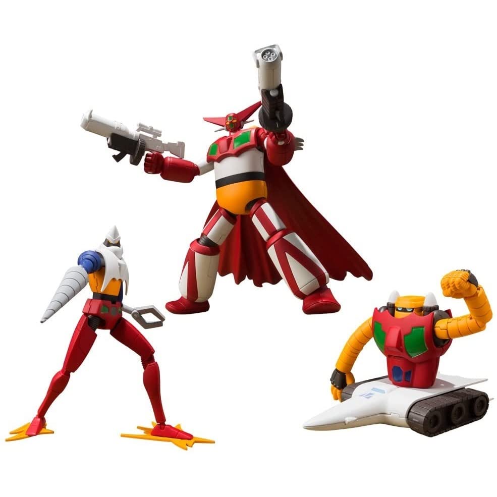 BANDAI - スーパーミニプラ ゲッターロボ1.2.3    真ゲッター1  セット Amazon.co.jp: スーパーミニプラ 真チェンジ)ゲッターロボ Vol1