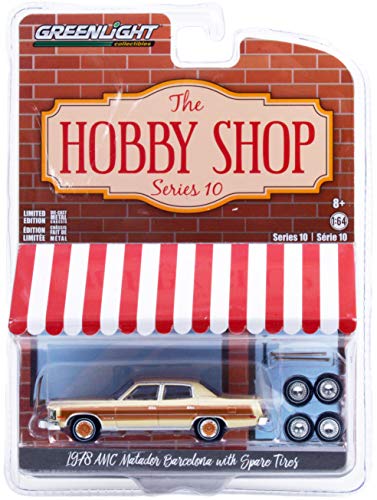Auto escala 1:64 AMC Matador Barcelona Sand Tan miniatura 1