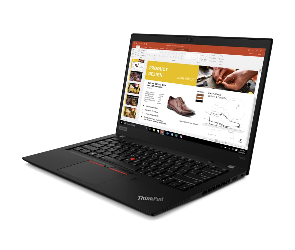 Lenovo ThinkPad T490s 14" 1920x1080 Full HD Intel Core i5 8265U 256GB SSD Hard Disk 8GB Memoria Windows 11 Pro Webcam Notebook Laptop (ricondizionato)