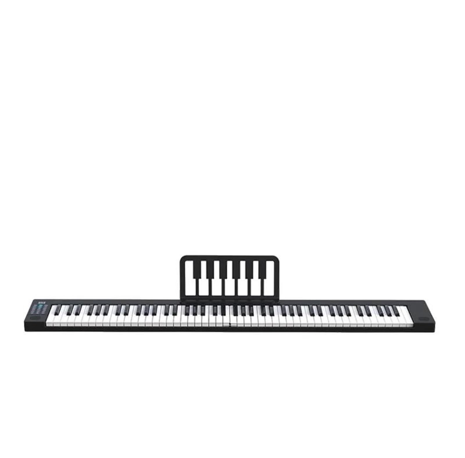 klawiatura elektroniczna Składany Kontroler Klawiatury Muzycznej Przenośny 88 Klawiszy Pianino Cyfrowe Syntezator Analogowy Pianino Elektroniczne