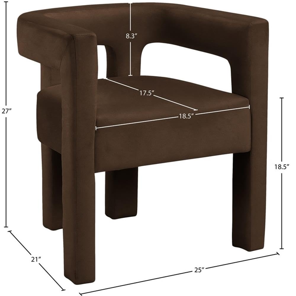 Amazon.com - Meridian Furniture 889Brown-C Athena Collection
