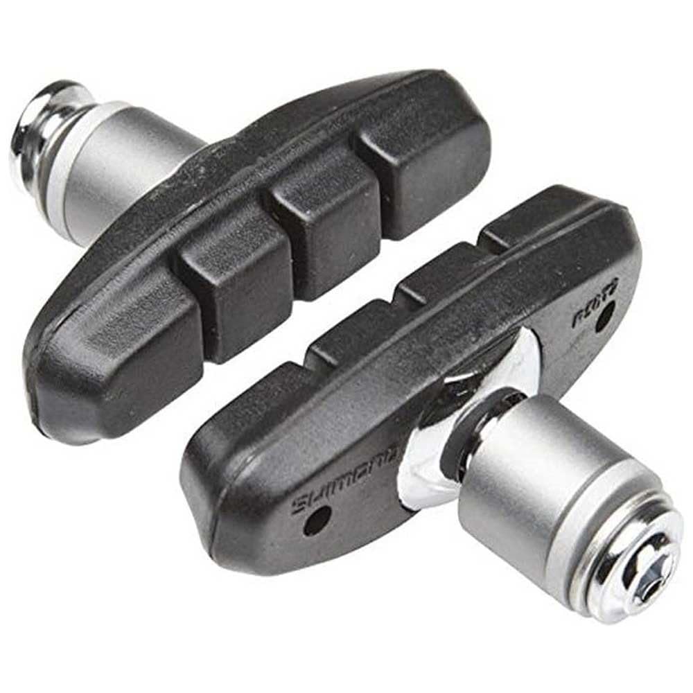 Shimano R50T2 BR-CX50 brake shoe and fixing bolts, medium spacer, pair