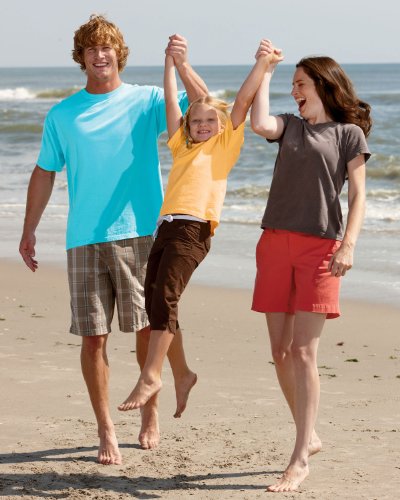 Comfort Colors C9018 Youth Ringspun T Shirt. - PEPPER - XS2