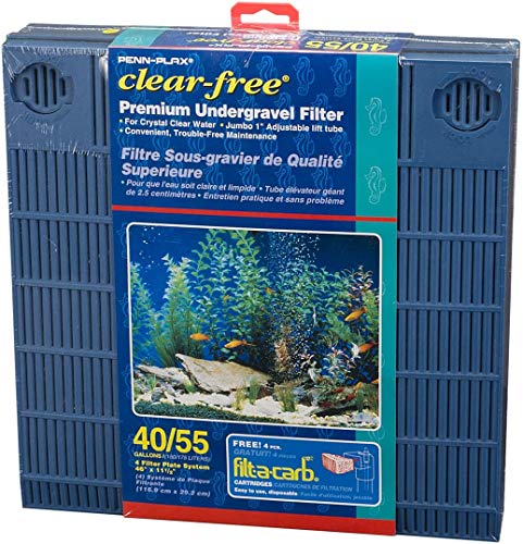 Penn Plax Premium Under Gravel Filter System - for 40-55 Gallon Fish Tanks & Aquariums (Тwo Рack) - Thumbnail 3