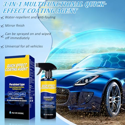 Agente de Recubrimiento Rápido para Autos 500ML miniatura 4
