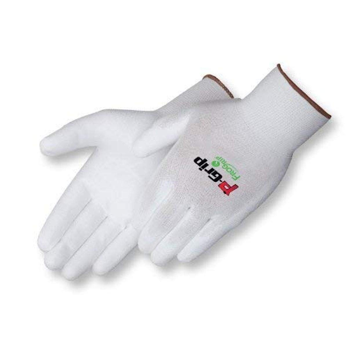 4639G/XL P-Grip Ultra-Thin Polyurethane Palm Coated Plain Knit Glove with 13-Gauge Gray Nylon Shell, X-Large, Gray (Pack of 12)