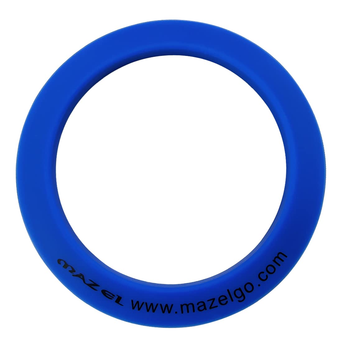 MAZEL Rubber Golf Putting Rings for All Direction Putting Practice,Training Golf Putters Cup Indoor&Outdoor (Blue)