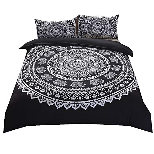 Sticker superb Bohemia Hippie Animal Elefante Negro