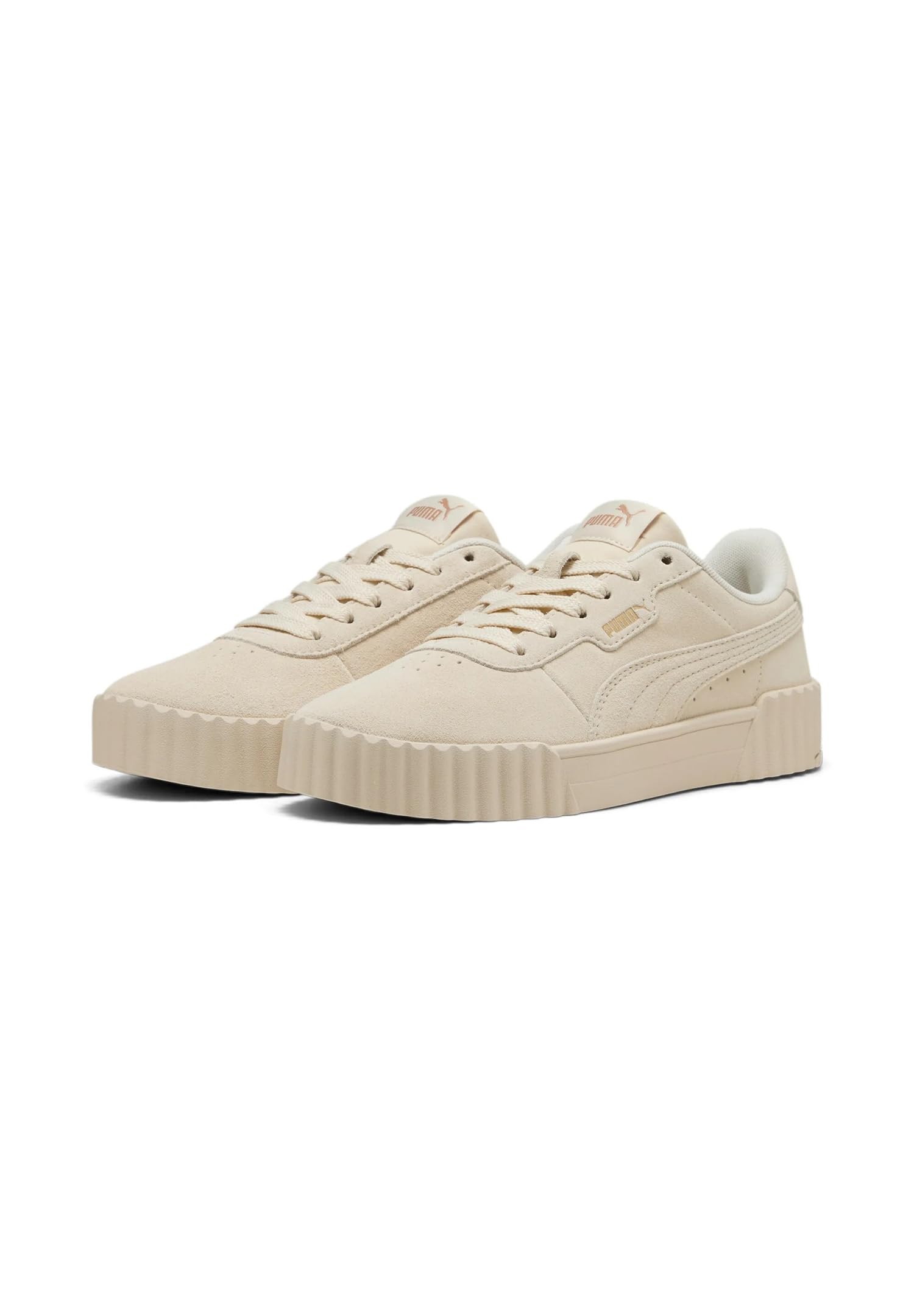 PUMA Women's Carina 3.0 SD Sneaker, Alpine Snow Gold, 6 UK