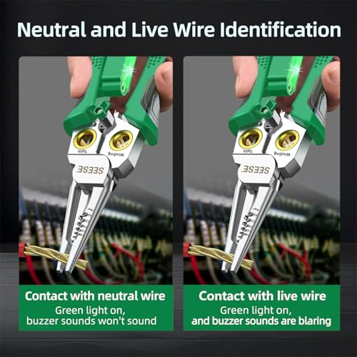 SEESE 8-in-1 Wire Stripper Pliers
