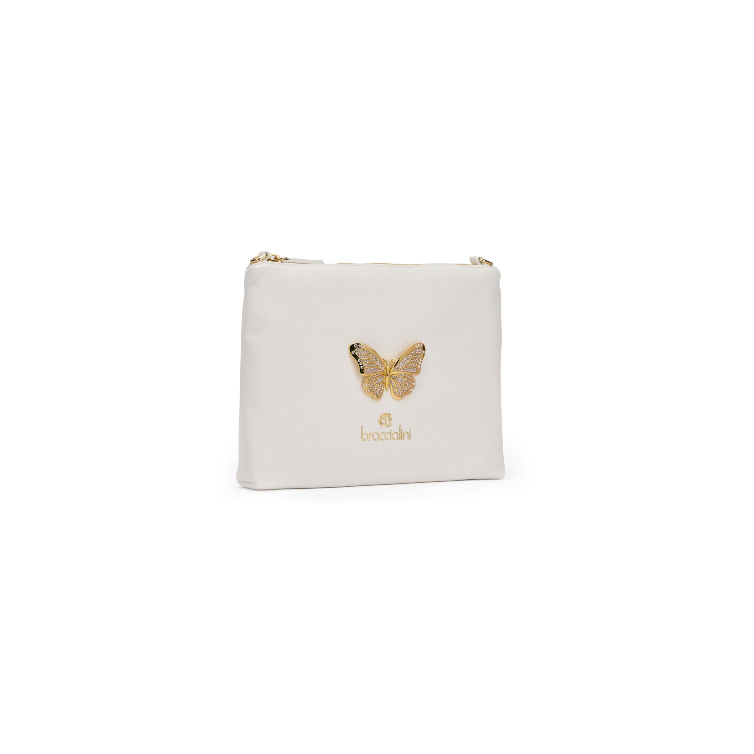 Braccialini Pochette Donna Beth Jewels con Farfalla Gioiello e Tracolla