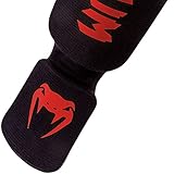 Venum, Kontact Shin Guards, Men's, M, Black/Red - Image 6
