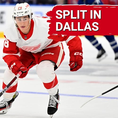 Page de couverture de Amadeus Lombardi and Nate Danielson dominate as Detroit Red Wings split Prospect Games in Dallas