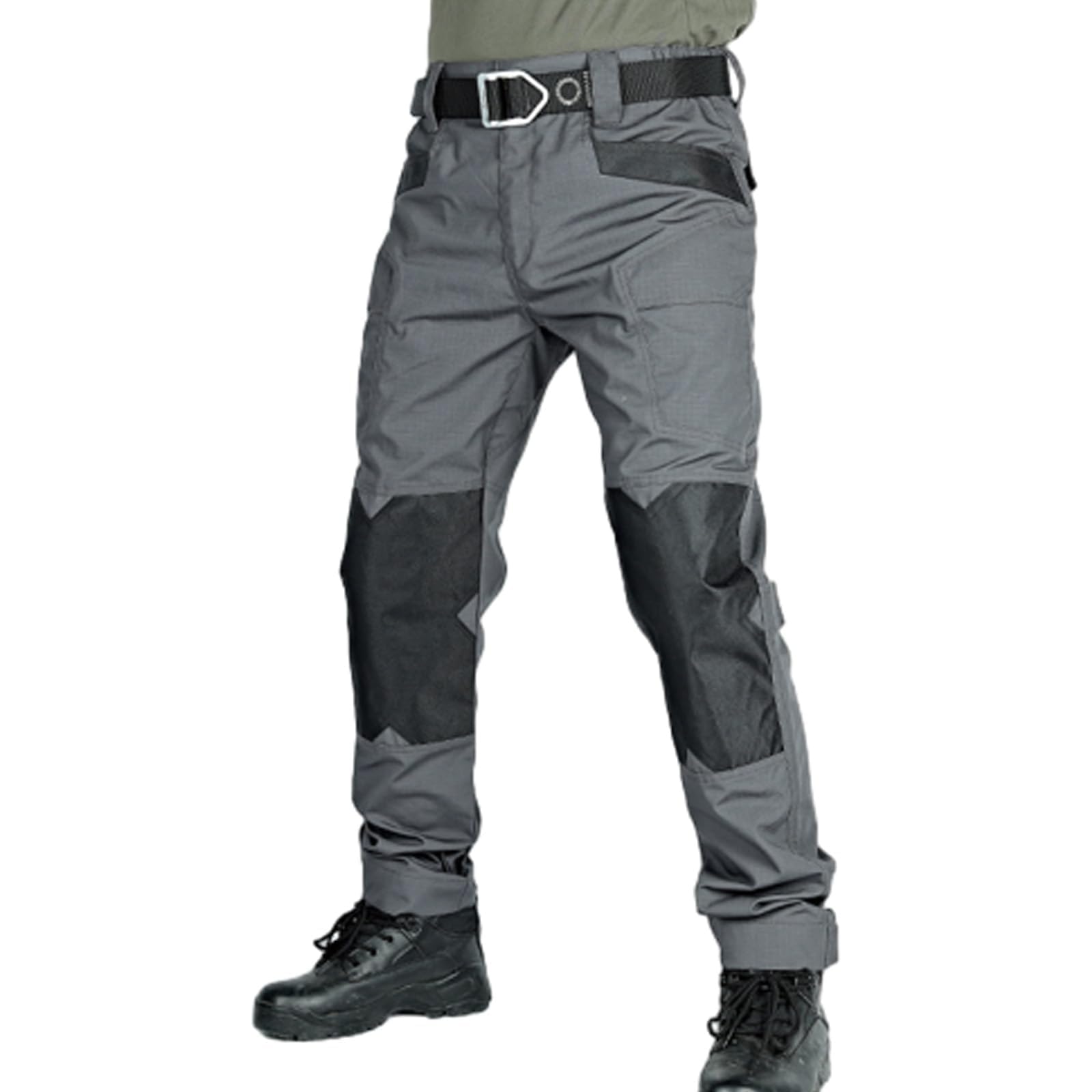 Pantalones tácticos Lespartan para motocicleta, ligeros, de secado rápido, impermeables, Ripstop, con 10 bolsillos