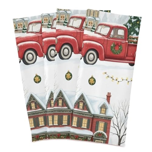 Torchons de Noël vintage mignons idée cadeau maison 71cm