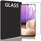 RuiMi for Galaxy A32 SCG08 專用 ガラスフィルム 硬度9H 0.33mm 超薄 気泡防止 日本旭硝子素材採用 耐衝撃 撥油性 超耐久 耐指紋 飛散防止処理 保護フィルム for Galaxy A32 SCG08 專用 強化ガラスフィルム 液晶保護フィルム