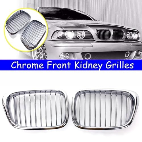 Grille de calandre chrome premium pour capot BMW Série 5 E39