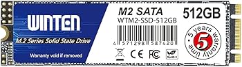 Amazon | WINTEN SSD M.2 SATA 512GB 2280 3D NAND SATA3 6Gb/s（最大