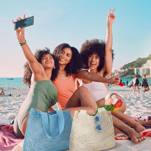6 Bolsos Tote Crochet para Damas de Honor miniatura 6