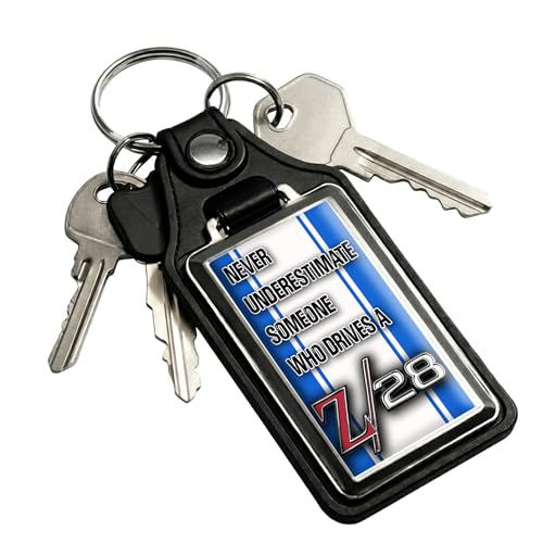 Image of Brotherhood Car Key Chain for Camaro - Classic Models Keychain for Men and Women Gift Key Ring - -