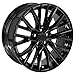 OE Wheels LX59 20 Inch Rim Fits RX350/RX450 Style 5x114.3 20x8 Gloss Black - Hollander 74339 (1)