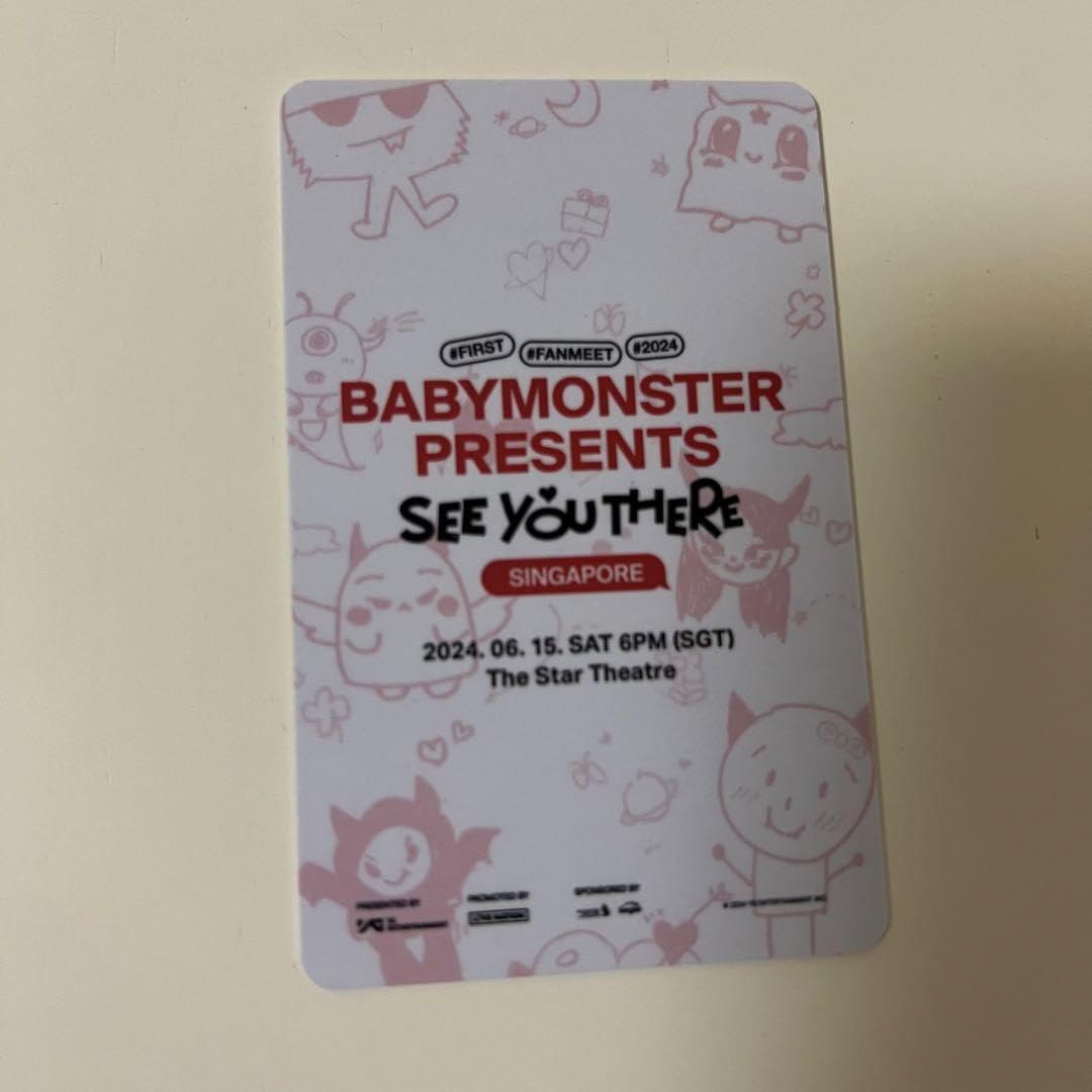 Amazon.co.jp: BABYMONSTER ローラ シンガポール VIP特典トレカ : おもちゃ