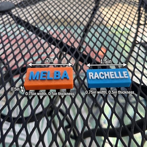 Image of Custom Name Plate for Stanley Tumbler Handle 20oz & 30oz IceFlow Flip Straw with Optional Base and Font Color 1.5in or 2in - Personalized PLA Material - Practical Gifts Suitable for Family and Friends