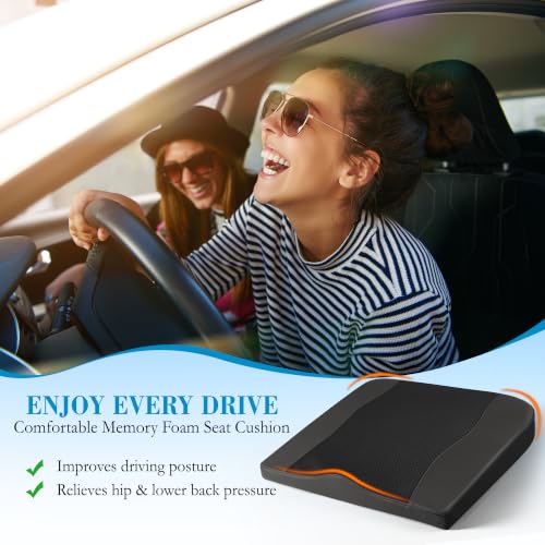 Lofty Aim Memory Foam Car Seat Cushion