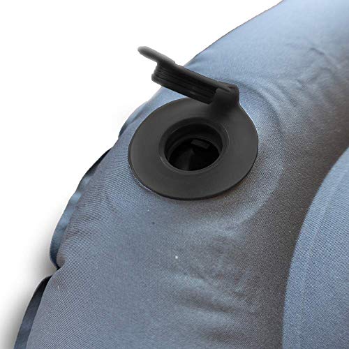 Outdoor Vitals Ultralight Stretch Pillow For Camping (Charcoal, Regular) #TOP1