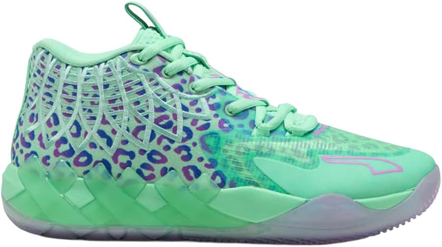 PUMA Mens X Lamelo Ball Mb.01 Alien Safari Basketball Sneakers Shoes