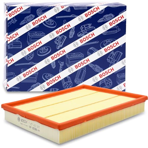 Bosch S3281 Filtro de Aire para Coche - Restringe Partículas de la Entrada de Aire, Resiste a la Humedad, con Alta Resistencia a la Tracción