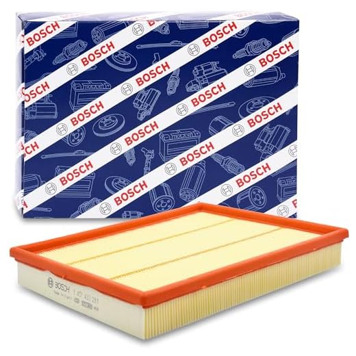 Bosch S3281 Filtro de Aire para Coche - Restringe Partículas de la Entrada de Aire, Resiste a la Humedad, con Alta Resistencia a la Tracción