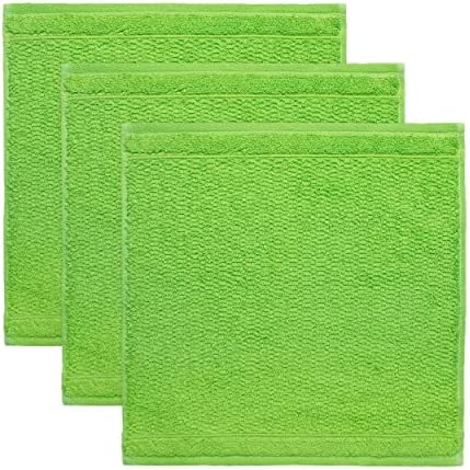 frottana Pearl soap cloth 30 x 30 cm made of 100% cotton, ocean 3er set