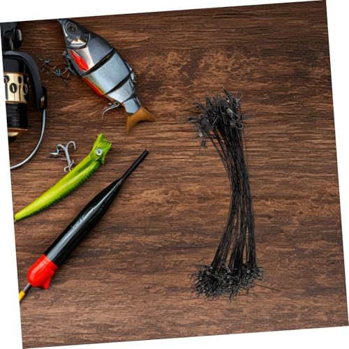 SUPVOX 50 piezas líderes de pesca resistentes de nylon miniatura 5