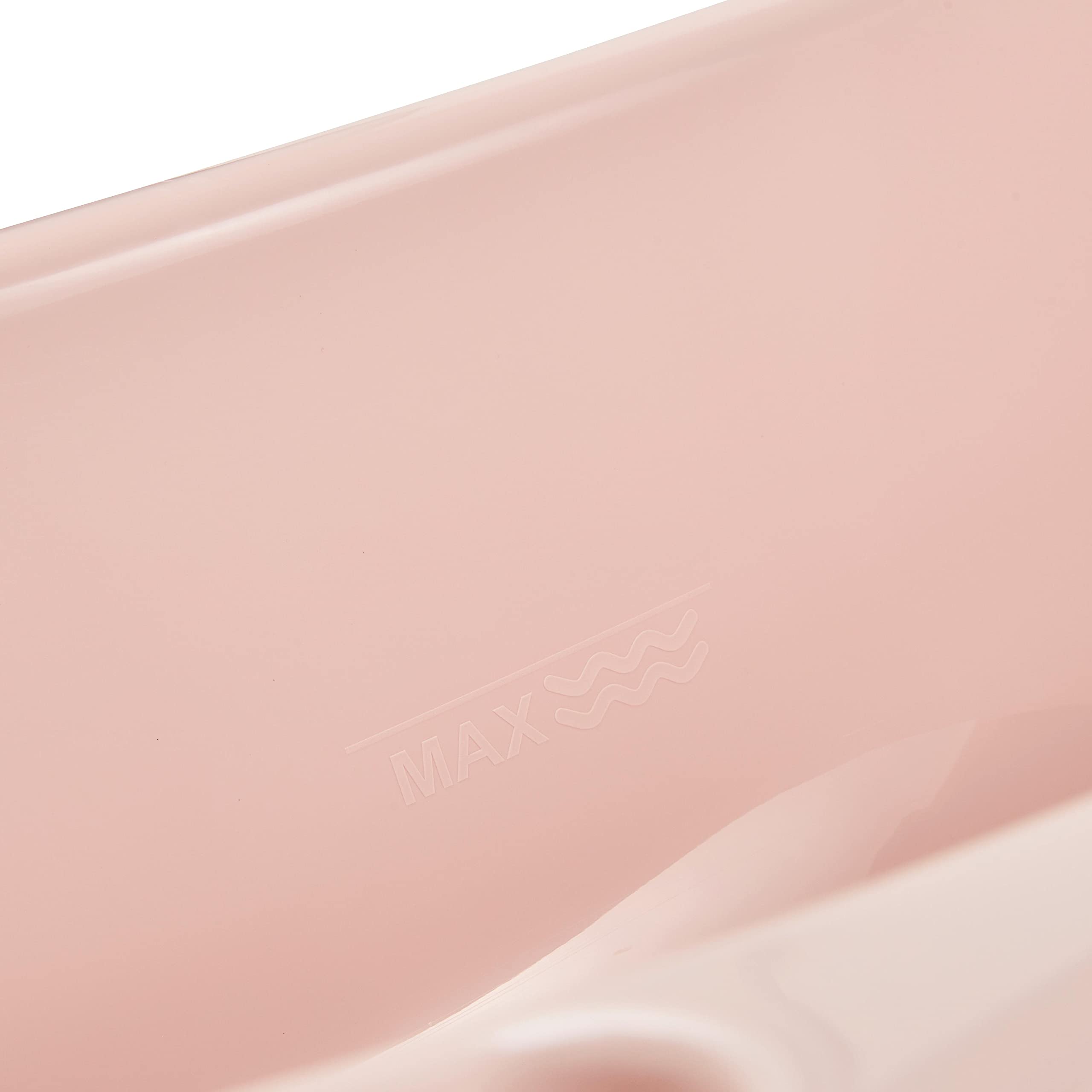 keeeper Baignoire Ergonomique, de 0 à 12 mois env., 100 cm, Wiktoria, Nordic Pink