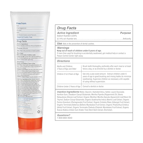 Image of Himalaya Botanique Anticavity Fluoride Toothpaste, Peppermint Flavor, 4 oz. | Fluoride Toothpaste, Multi-Benefit Support, Fights Cavities, Remineralizes & Strengthens Enamel, No SLS or Titanium Dioxide