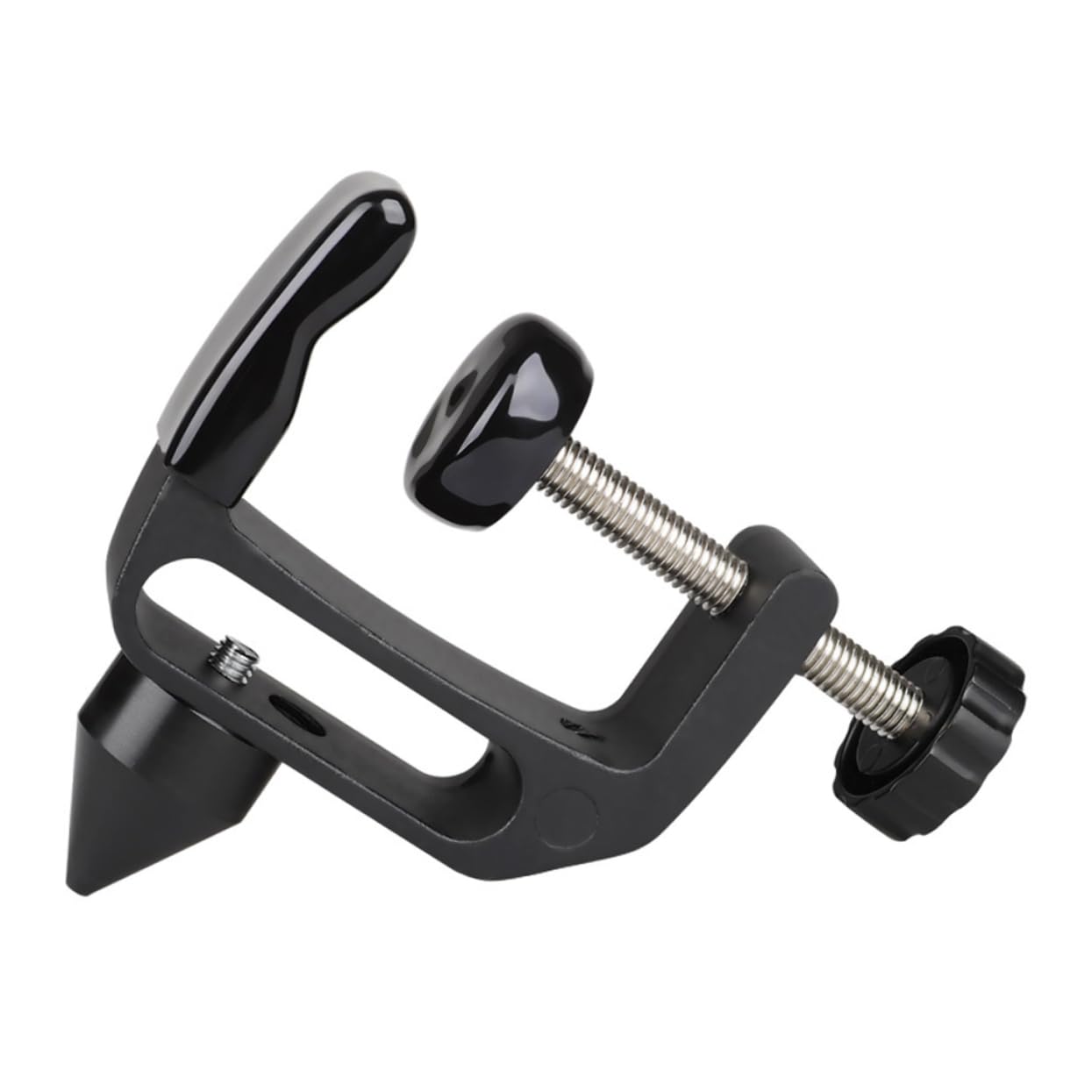 Yardwe 1pc Clarinet Storage Holder Durable Music Instrument Accessory for Easy Cork Polishing Telescopic Design for Desktop Use Black