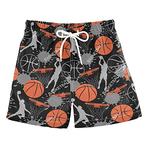 Dussdil Boy's Swim Trunks Kid's Toddler Swim Board Shorts Bathing Suits Swimwear Swimsuit for Boy