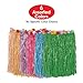 Child Artificial Grass Hula Skirt w/Floral Waistband (asstd colors)(1/Pkg)