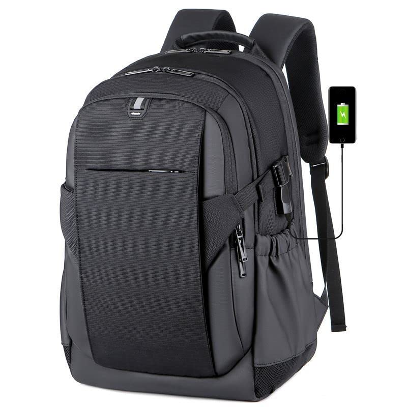 Zaino Unacchio Computer Rucching Business Vallazione Backpack Basse Scuola in Maglio della Porta di Caranda USB Fits15.6 Pollici