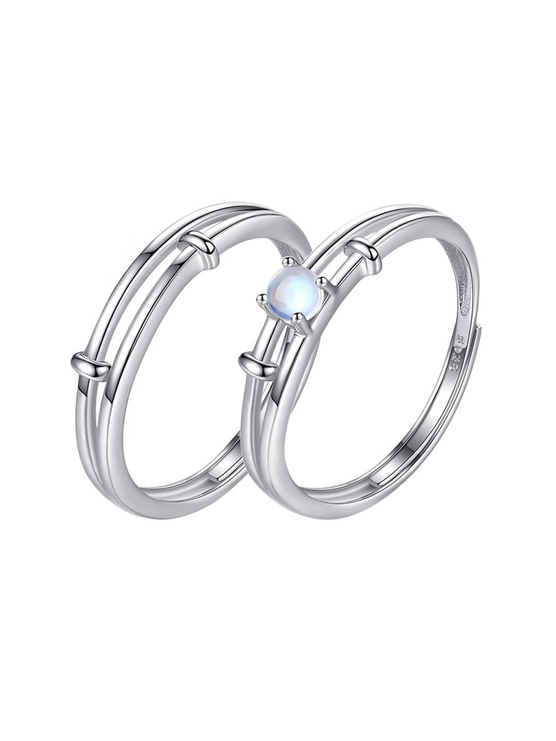 Yellow Chimes Rings for Women and Girls Couple Rings | Valentines Special Opal Proposal Couple Ring For Girls & Boys | Birthday Gifts For Women Valentine Gift for Girls (B09P2YFHHD) Amazon Price History, Amazon Price Tracker