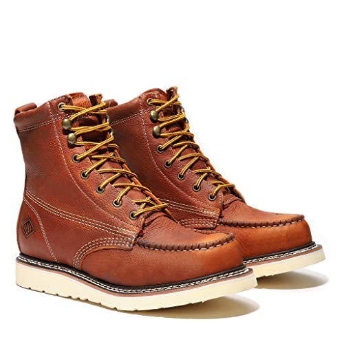 Bonanza Boots Frontier PLUS 8" Men's Moc Toe Work Boot - Built For Tough Jobs2