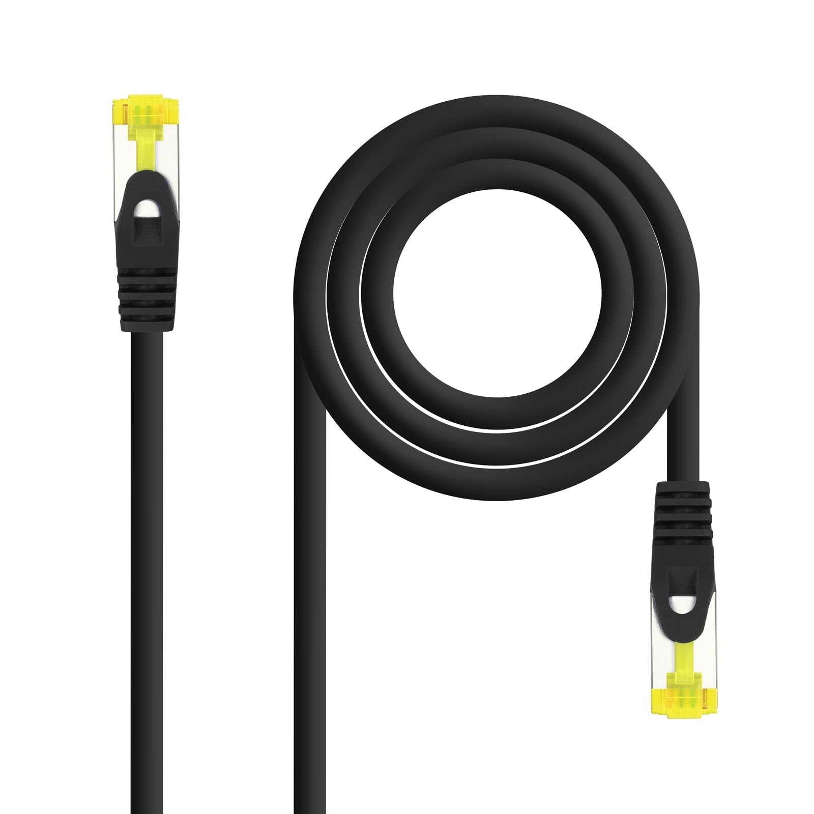 Blendend Cat.6A SFTP AWG26 30cm LSZH Network Patch Cord, designed for secure, high-speed connection, ideal for advanced network configurations and professional environments.