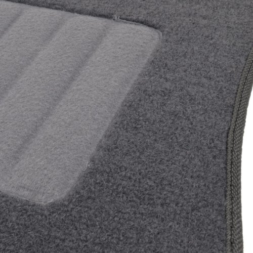 Image of BDK MT-300-CC Charcoal Deluxe Carpet Mat, 4 Piece