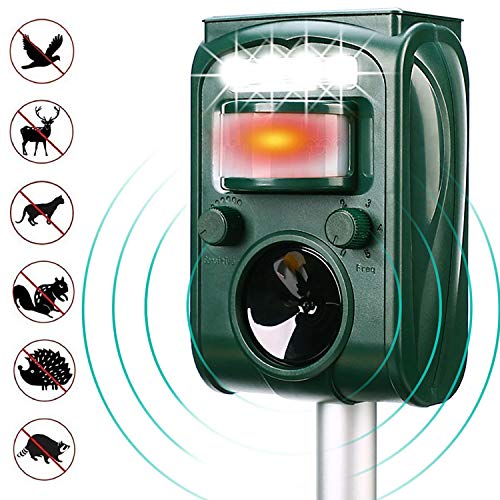 ZOVENCHI Solar Ultrasonic Animal Repeller Review Solar Panel America