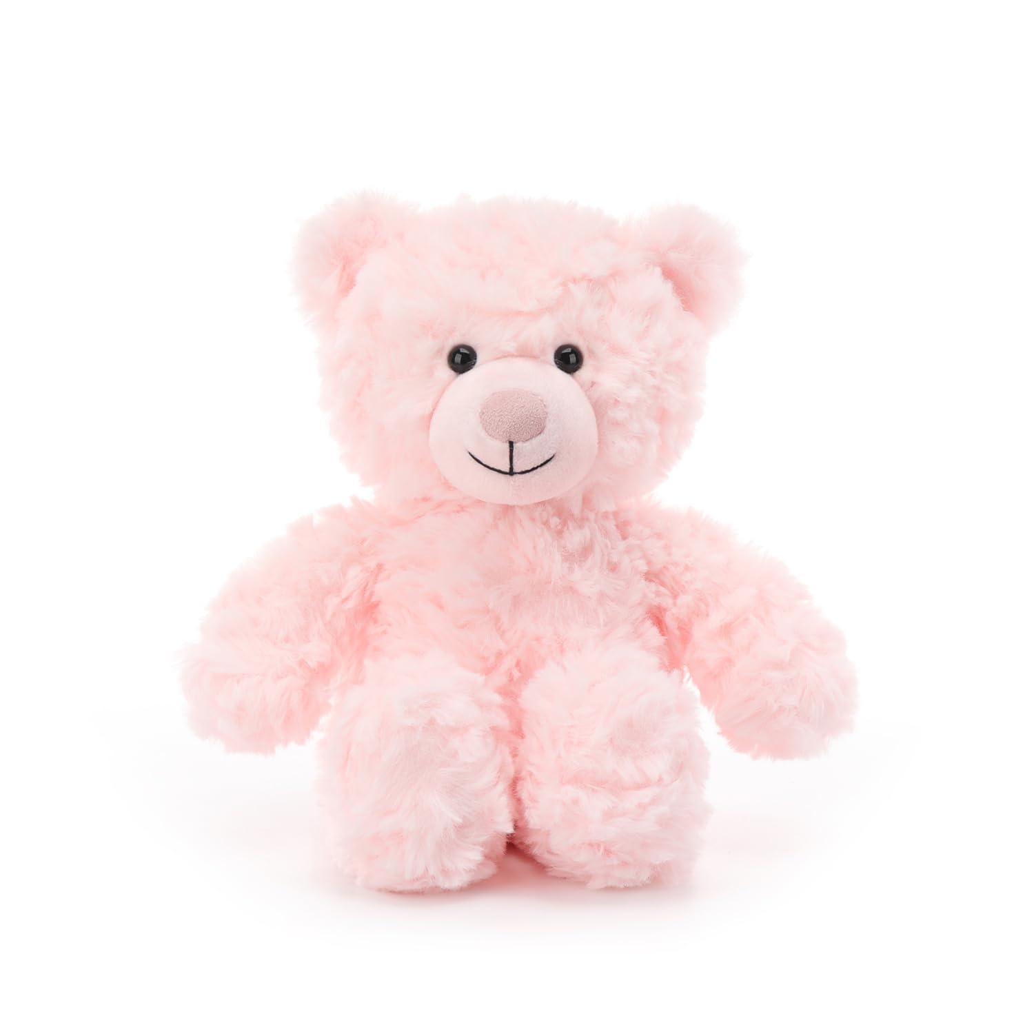 Apricot Lamb Pink Flower Bear Plushies Stuffed Animals for Baby Girl and Boy, Soft Cute Plush Toys for Kids, 7.9 Inches โ image 1