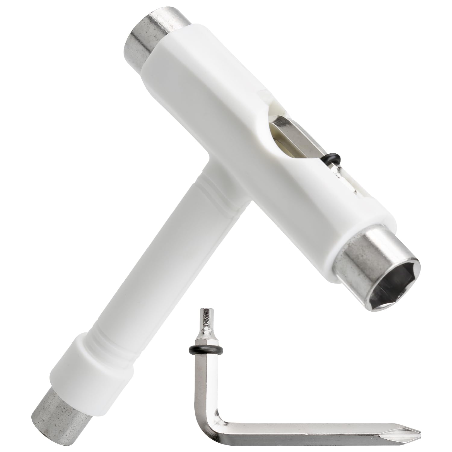 Sponsored Ad – Skateboard Tool,Multi-functional T-Bone Roller Skate Tool for Complete Skateboard Assembly