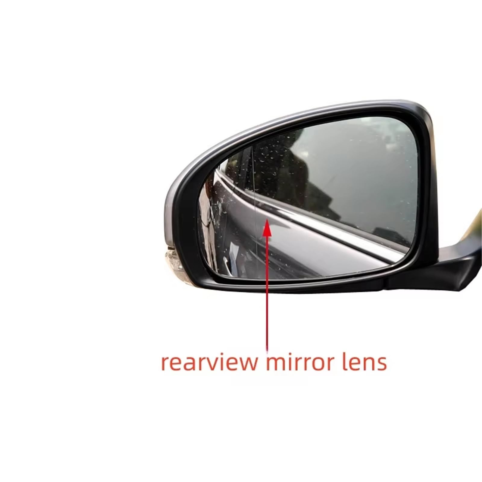 Cristal Espejo Retrovisor Para Mercedes Para Benz Clase GL W164 2011 | Hecho de material ABS, proporciona imágenes claras y sin distorsiones, con calefacción(Izquierda)