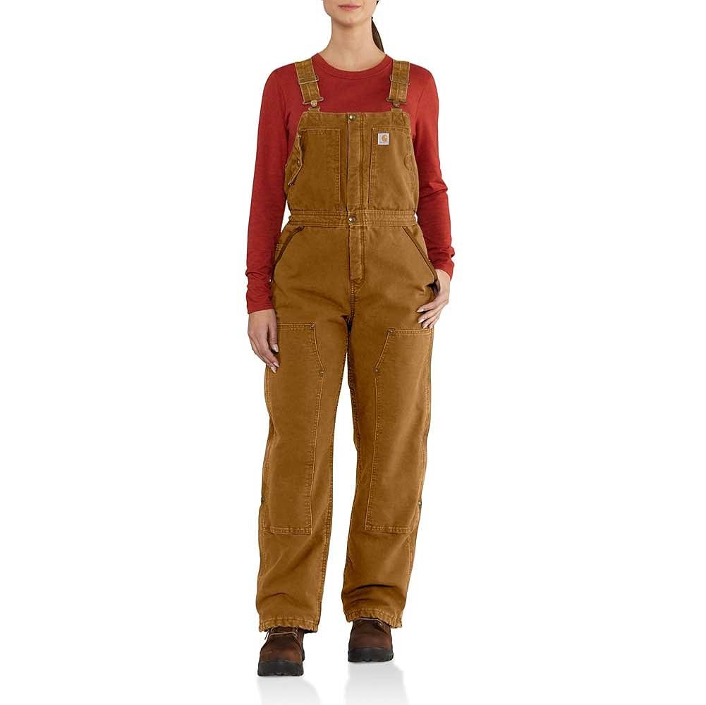 パンツ Carhartt Duck Hunting Overalls Carhartt Men's Unlined Duck Bib Overalls
